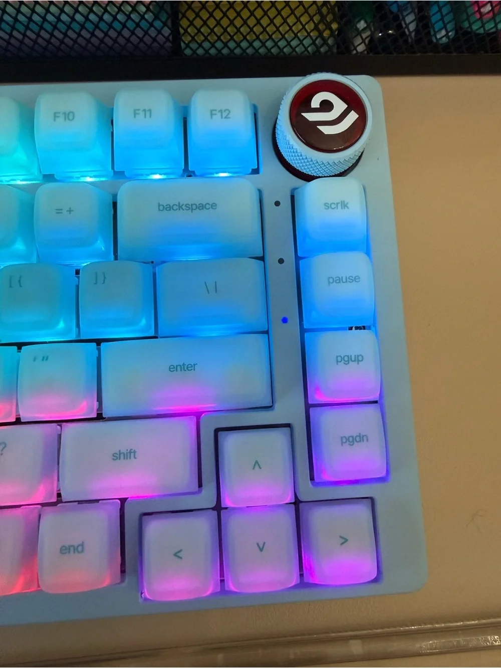 Leobog hi75 keyboard and k21 number pad